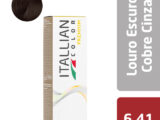 COLORAÇÃO ITALLIAN COLOR PREMIUM 60G LOURO ESCURO COBRE CINZA 6.41